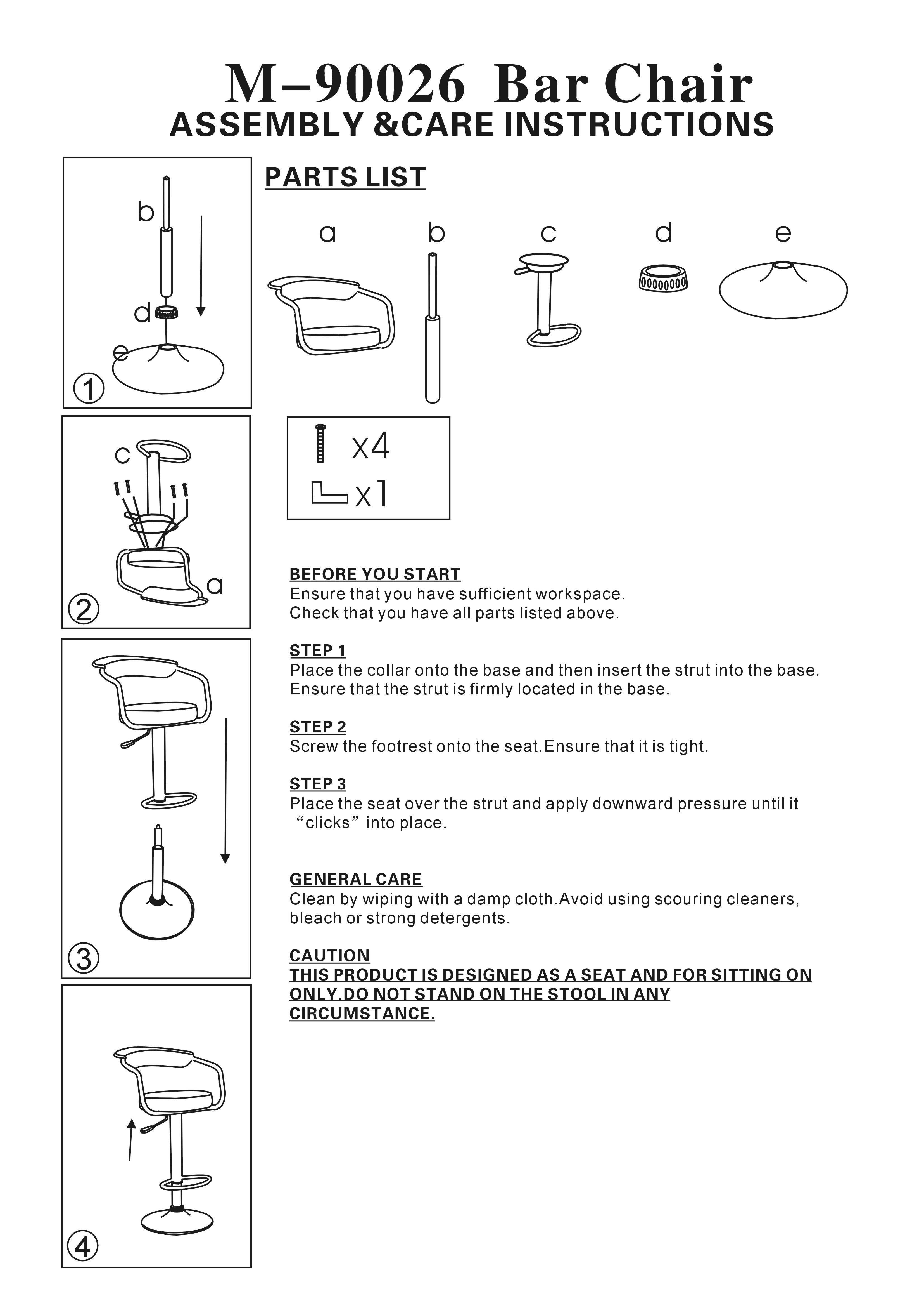 Assembly Instructions